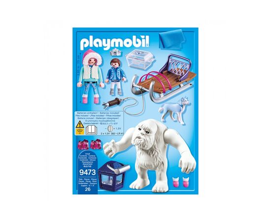 Конструктор Playmobil Снежный человек с санями (6335886), изображение 3 Конструктор Playmobil Снежный человек с санями (6335886), изображение 3
