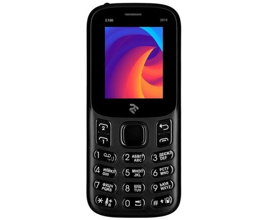 Мобильный телефон 2E E180 2019 Black (680576170033)