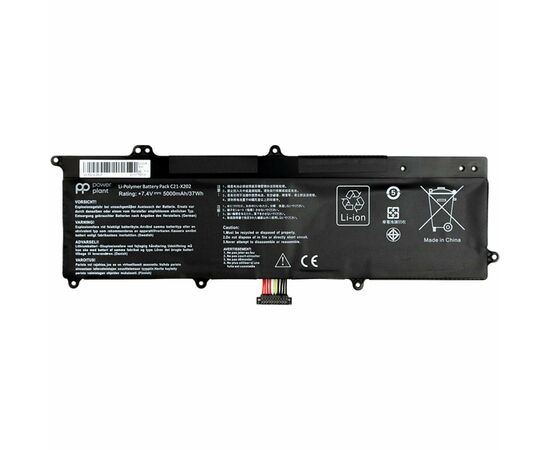 Акумулятор до ноутбука Asus VivoBook S200E Series (C21-X202) 7.4V 5000mAh PowerPlant (NB430888)
