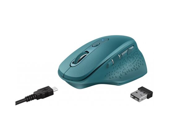 Мышка Trust Ozaa Rechargeable Wireless Blue (24034), изображение 8 Мышка Trust Ozaa Rechargeable Wireless Blue (24034), изображение 8