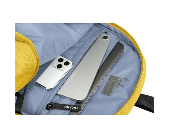 Рюкзак для ноутбука Tucano 14" Ted (BKTED1314-Y), изображение 7 Рюкзак для ноутбука Tucano 14" Ted (BKTED1314-Y), изображение 7