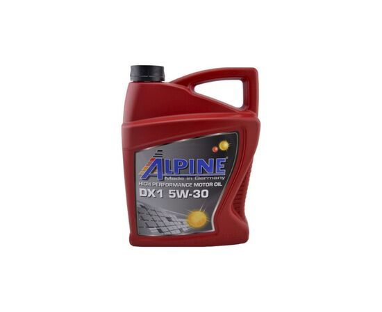 Моторное масло Alpine 5W-30 DX1 4л (1665-4)