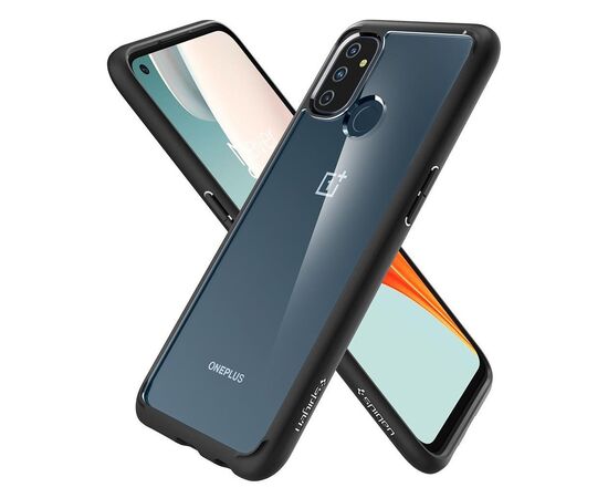 Чехол для моб. телефона Spigen Oneplus Nord N100 Ultra Hybrid, Matte Black (ACS02603), изображение 3