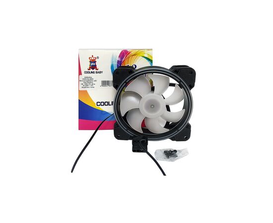 Кулер до корпусу Cooling Baby 12025HRI2L, зображення 2 Кулер до корпусу Cooling Baby 12025HRI2L, зображення 2