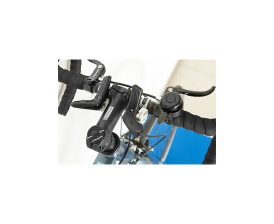 Велосипед Trinx Tempo 1.0 700C 50 см Grey-Blue-White (Tempo1.0(50)GBW), изображение 6 Велосипед Trinx Tempo 1.0 700C 50 см Grey-Blue-White (Tempo1.0(50)GBW), изображение 6