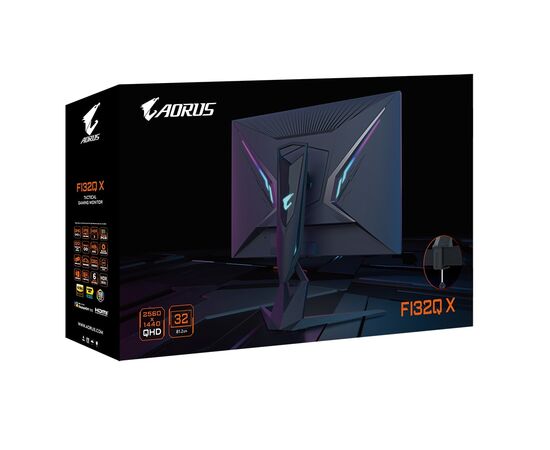 Монитор GIGABYTE AORUS FI32Q-X-EK (FI32Q-X-EK), изображение 12 Монитор GIGABYTE AORUS FI32Q-X-EK (FI32Q-X-EK), изображение 12
