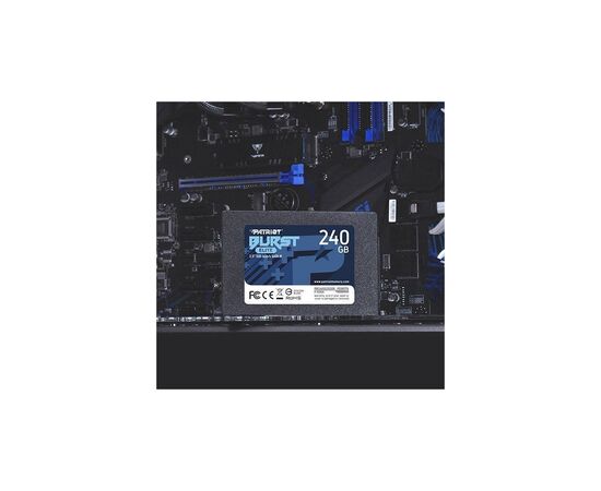 Накопитель SSD 2.5" 240GB Burst Elite Patriot (PBE240GS25SSDR), изображение 5 Накопитель SSD 2.5" 240GB Burst Elite Patriot (PBE240GS25SSDR), изображение 5