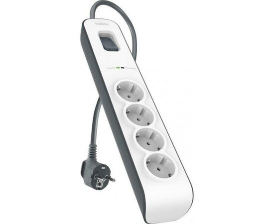 Сетевой фильтр питания Belkin BSV400vf2M, изображение 2 Сетевой фильтр питания Belkin BSV400vf2M, изображение 2