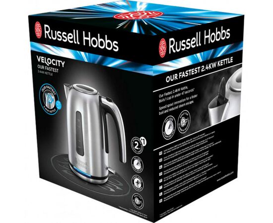 Электрочайник Russell Hobbs VELOCITY (23940-70), изображение 2 Электрочайник Russell Hobbs VELOCITY (23940-70), изображение 2