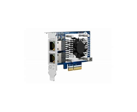 Мережева карта 2x10GbE PCIe Gen3 x4 QNap (QXG-10G2TB), зображення 4 Мережева карта 2x10GbE PCIe Gen3 x4 QNap (QXG-10G2TB), зображення 4