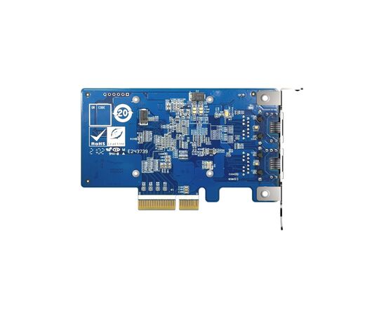 Мережева карта 2x10GbE PCIe Gen3 x4 X710 QNap (QXG-10G2T-X710), зображення 7 Мережева карта 2x10GbE PCIe Gen3 x4 X710 QNap (QXG-10G2T-X710), зображення 7