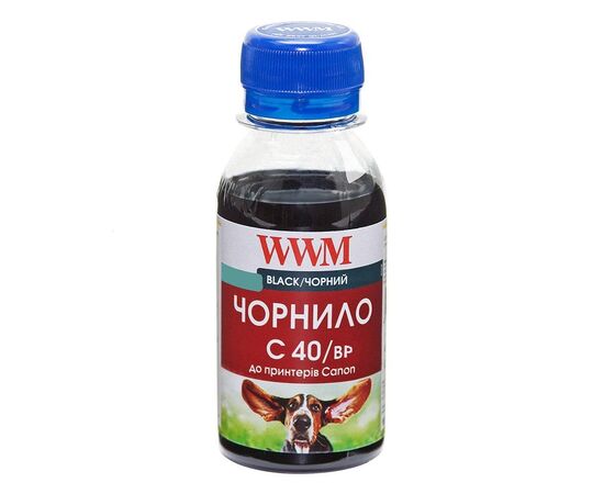 Чорнило WWM CANON PG40/50/PGI5/BCI15 BlackPigment (C40/BP-2)