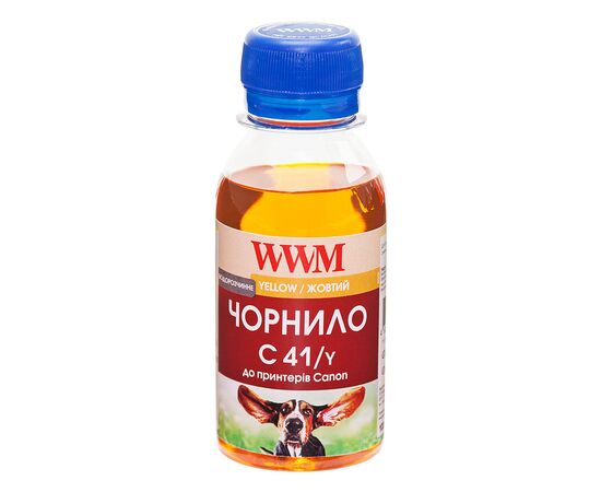 Чорнило WWM CANON CL41/51/CLI8 100г Yellow (C41/Y-2)
