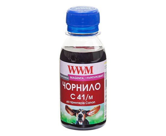 Чорнило WWM CANON CL41/51/CLI8 100г Magenta (C41/M-2)