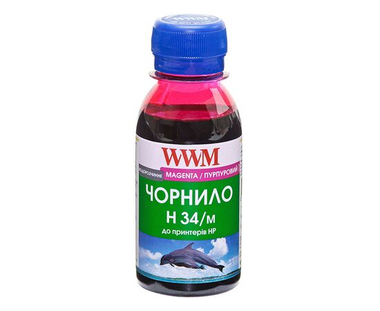 Чорнило WWM HP № 22/134/136 100г Magenta (H34/M-2)