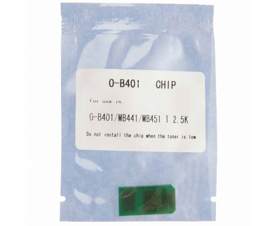 Чип для картриджа OKI B401/MB441/MB451 2.5К Black WWM (JYD-OKIB401T)