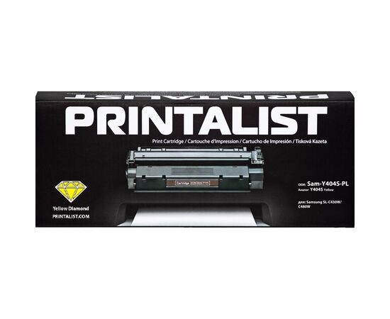 Картридж Printalist Samsung SL-C430W/C480W, SU452A Yellow (Sam-Y404S-PL)