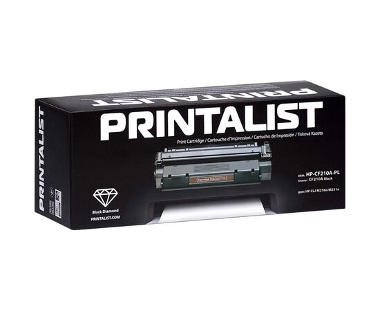 Картридж Printalist HP CLJ M276n/M251n/ CF210A Black (HP-CF210A-PL), изображение 2 Картридж Printalist HP CLJ M276n/M251n/ CF210A Black (HP-CF210A-PL), изображение 2