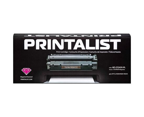 Картридж Printalist HP CLJ M280/M281/M254/ CF543X Magenta (HP-CF543X-PL)