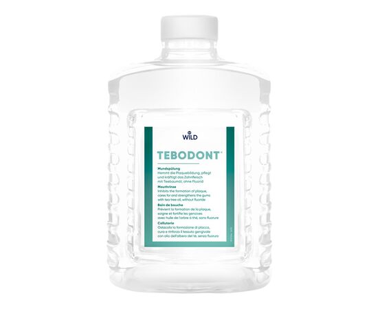 Ополіскувач для порожнини рота Dr. Wild Tebodont з олією чайного дерева без фториду 1.5 л (10.3477)