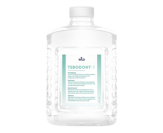 Ополаскиватель для полости рта Dr. Wild Tebodont-F с маслом чайного дерева и фторидом 1.5 л (10.3478)