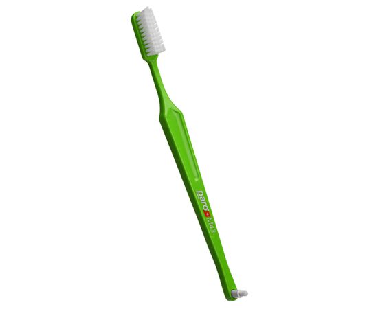 Зубная щетка Paro Swiss M43 средней жесткости Салатовая (7610458007082-light-green)