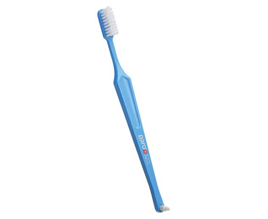 Зубна щітка Paro Swiss S27L м'яка блакитна (7610458007396-blue)