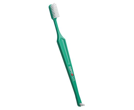Зубная щетка Paro Swiss S27L мягкая зеленая (7610458007396-green)