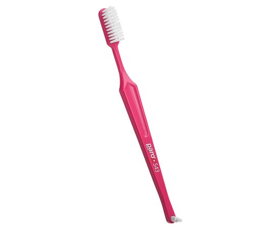 Зубная щетка Paro Swiss S43 мягкая розовая (7610458007099-pink)