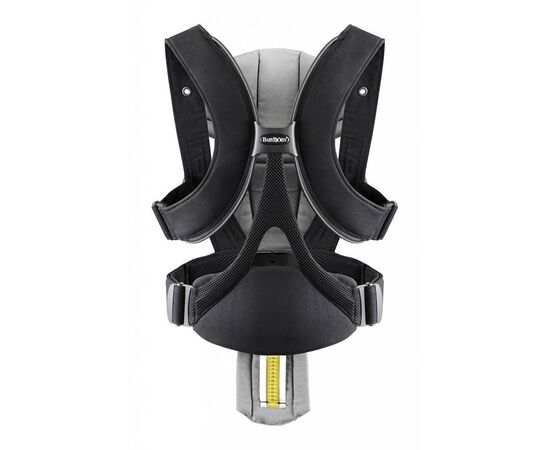 Рюкзак-переноска Baby Bjorn Baby Carrier Miracle Cotton Mix Black/Silver (96065), изображение 3 Рюкзак-переноска Baby Bjorn Baby Carrier Miracle Cotton Mix Black/Silver (96065), изображение 3