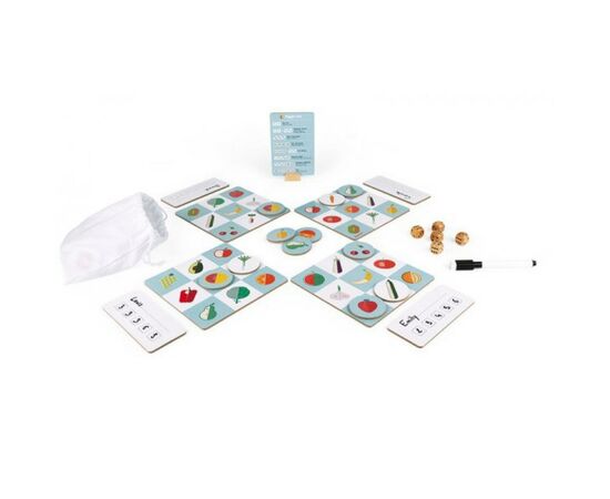 Настольная игра Janod Лото. Овощи (J02691), изображение 2