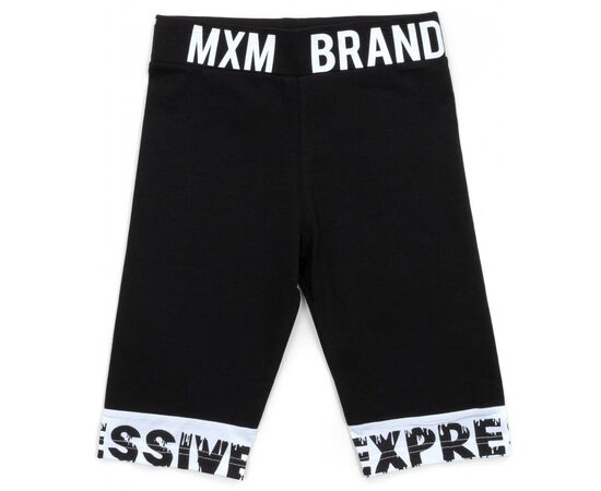 Футболка детская A-Yugi с капри (7015-140G-black), изображение 3 Футболка детская A-Yugi с капри (7015-140G-black), изображение 3