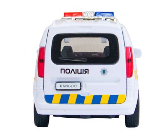 Машина Технопарк Renault Kangoo Полиция Украины (KANGOO-P(FOB)), изображение 4 Машина Технопарк Renault Kangoo Полиция Украины (KANGOO-P(FOB)), изображение 4