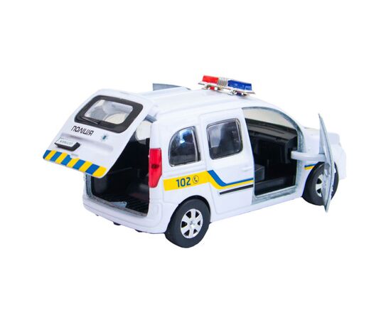 Машина Технопарк Renault Kangoo Полиция Украины (KANGOO-P(FOB)), изображение 5 Машина Технопарк Renault Kangoo Полиция Украины (KANGOO-P(FOB)), изображение 5