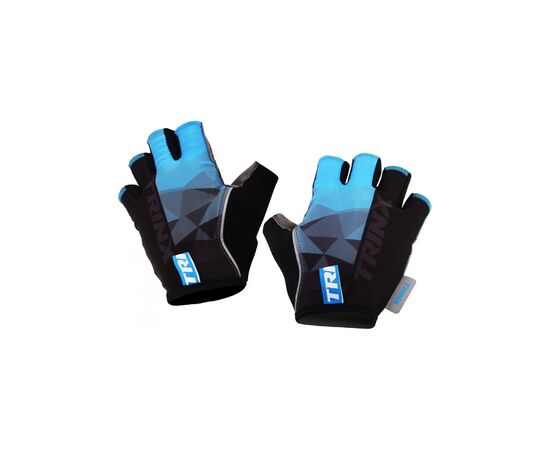 Велорукавиці Trinx TF62 L Black-Blue (TF62.Black-Blue.L)
