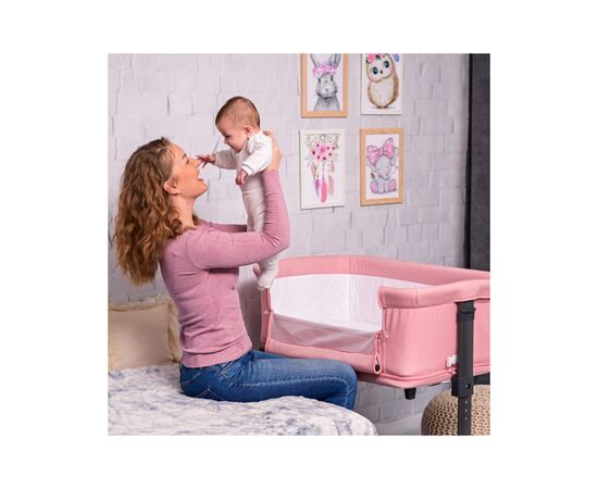 Кроватка Lorelli MILANO pink, изображение 7 Кроватка Lorelli MILANO pink, изображение 7