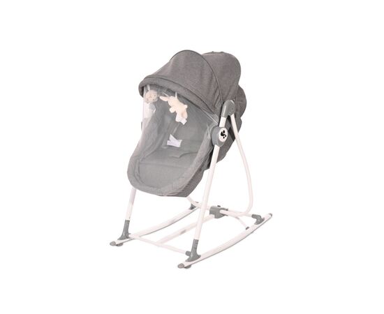 Кресло-качалка Lorelli 3 в 1 grey (ALICANTE grey), изображение 3 Кресло-качалка Lorelli 3 в 1 grey (ALICANTE grey), изображение 3