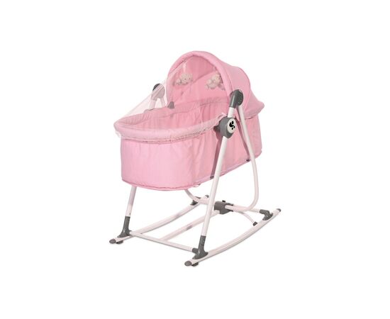 Крісло-гойдалка Lorelli 3 в 1 pink (ALICANTE pink)