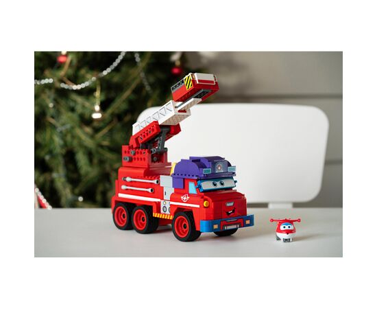 Конструктор Super Wings Small Blocks Buildable Vehicle Set Sparky, Спарки (EU385011), изображение 2 Конструктор Super Wings Small Blocks Buildable Vehicle Set Sparky, Спарки (EU385011), изображение 2