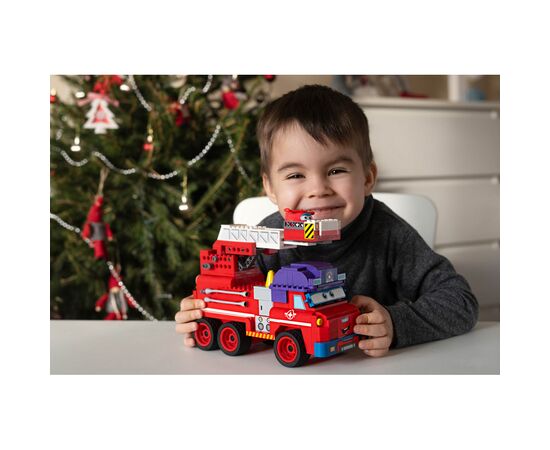 Конструктор Super Wings Small Blocks Buildable Vehicle Set Sparky, Спарки (EU385011), изображение 4 Конструктор Super Wings Small Blocks Buildable Vehicle Set Sparky, Спарки (EU385011), изображение 4