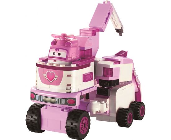 Конструктор Super Wings Small Blocks 2-in-1 Buildable Transforming Vehicle Dizzy, Ди (EU385006), изображение 3 Конструктор Super Wings Small Blocks 2-in-1 Buildable Transforming Vehicle Dizzy, Ди (EU385006), изображение 3