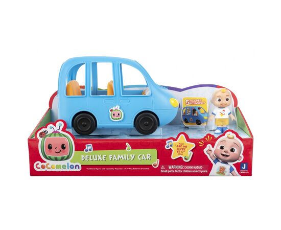 Игровой набор CoComelon Deluxe Vehicle Family Fun Car Vehicle свет и звук (CMW0104), изображение 2 Игровой набор CoComelon Deluxe Vehicle Family Fun Car Vehicle свет и звук (CMW0104), изображение 2