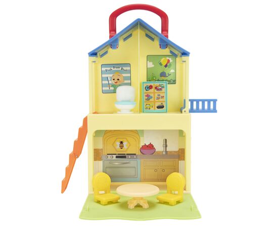 Игровой набор CoComelon Medium Playset Pop n' Play House – 2 фигурки и 5 аксесс. (CMW0109), изображение 3 Игровой набор CoComelon Medium Playset Pop n' Play House – 2 фигурки и 5 аксесс. (CMW0109), изображение 3