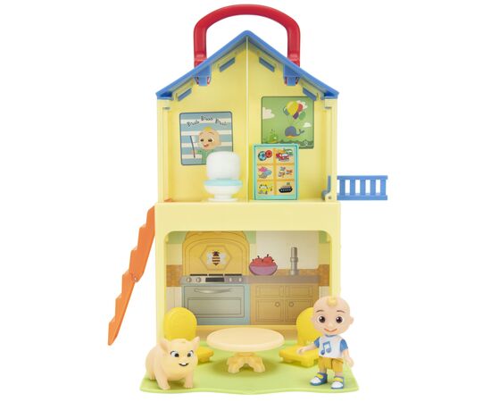 Игровой набор CoComelon Medium Playset Pop n' Play House – 2 фигурки и 5 аксесс. (CMW0109), изображение 4 Игровой набор CoComelon Medium Playset Pop n' Play House – 2 фигурки и 5 аксесс. (CMW0109), изображение 4