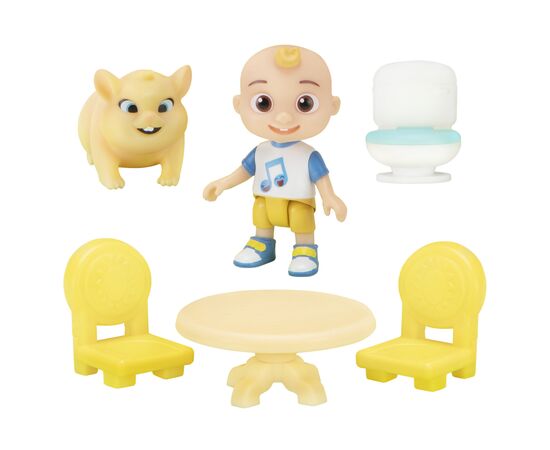 Игровой набор CoComelon Medium Playset Pop n' Play House – 2 фигурки и 5 аксесс. (CMW0109), изображение 6 Игровой набор CoComelon Medium Playset Pop n' Play House – 2 фигурки и 5 аксесс. (CMW0109), изображение 6