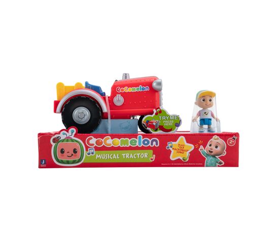 Розвиваюча іграшка CoComelon Feature Vehicle Трактор зі звуком (CMW0038)