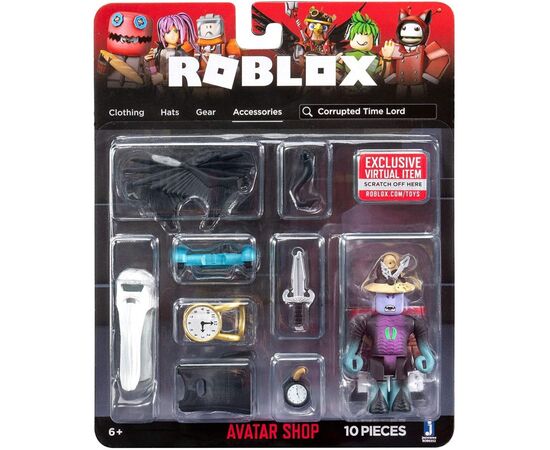 Фигурка для геймеров Jazwares Roblox Avatar Shop Corrupted Time Lord (ROB0352)