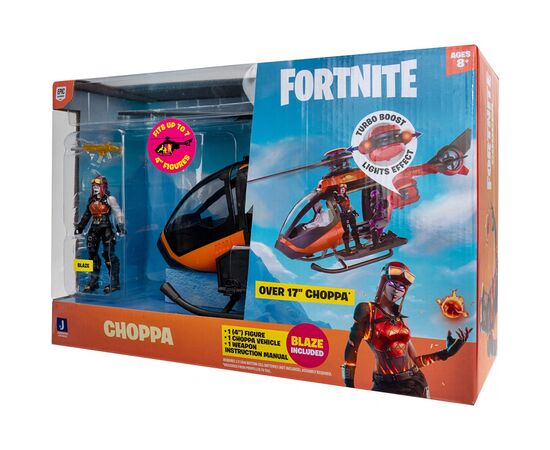 Фигурка для геймеров Jazwares Fortnite Feature Vehicle The Choppa (FNT0653), изображение 2 Фигурка для геймеров Jazwares Fortnite Feature Vehicle The Choppa (FNT0653), изображение 2