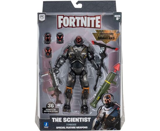 Фигурка для геймеров Jazwares Fortnite Legendary Series Oversized Figure The Scientis (FNT0668), изображение 8 Фигурка для геймеров Jazwares Fortnite Legendary Series Oversized Figure The Scientis (FNT0668), изображение 8