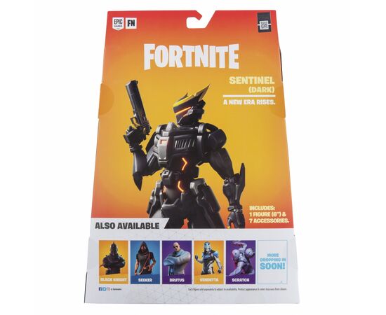 Фигурка для геймеров Jazwares Fortnite Legendary Series Sentinel - Dark S9 (FNT0820), изображение 6 Фигурка для геймеров Jazwares Fortnite Legendary Series Sentinel - Dark S9 (FNT0820), изображение 6